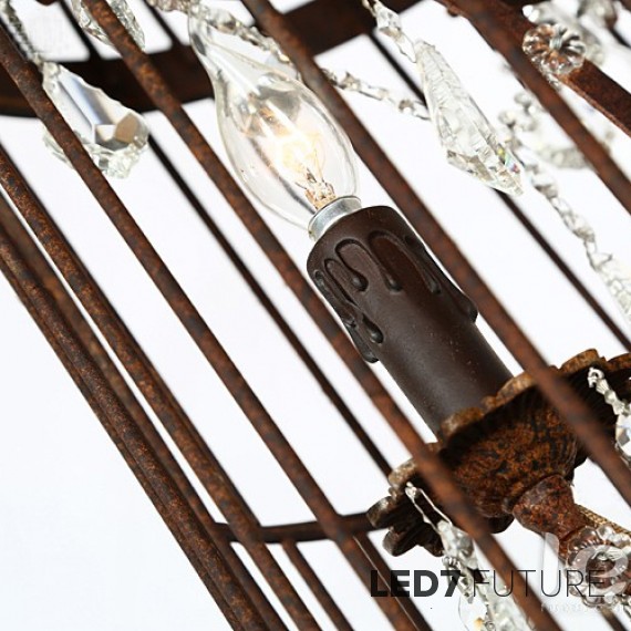 Loft Industry Birdcage Chandelier 2