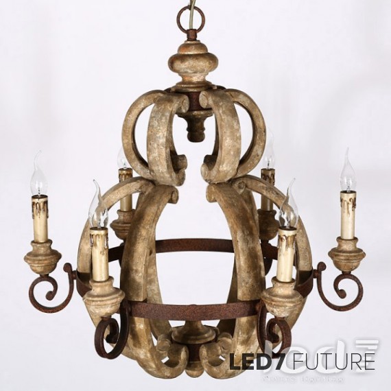 Loft Industry Barrel Chandelier