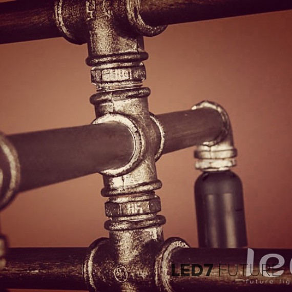 Loft Industry Pipes Chandelier