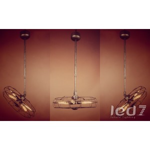 Loft Industry Fire Fan Ceil