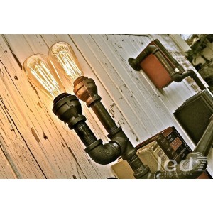 Loft Industry Pipes Shelf