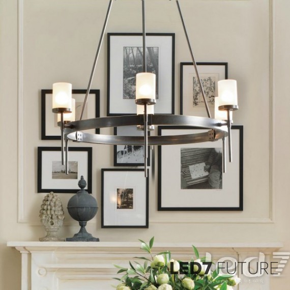 Loft Industry Sloane 8-Arm Chandelier