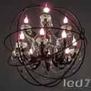 Loft Industry Gyro Crystal Chandelier2