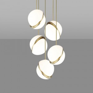 Lee Broom - Crescent Chandelier 5 Piece