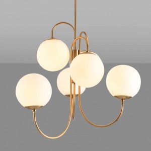 Pelle - Gooseneck Chandelier