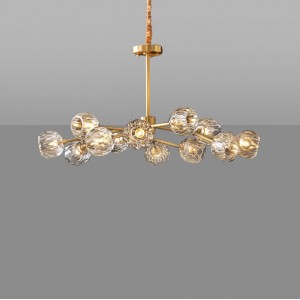 Loft Industry Modern - Boule Chandelier