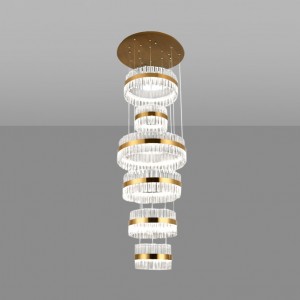 Loft Industry Modern - Bricky Cascade Chandelier