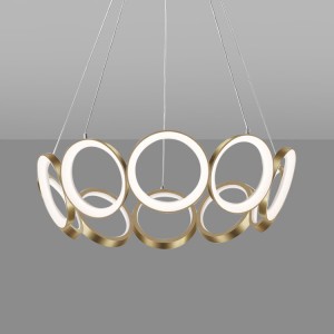 Loft Industry Modern - Circle Series Chandelier