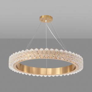 Loft Industry Modern - Circle Stack Chandelier
