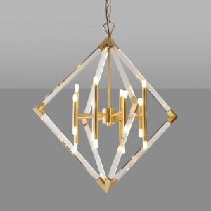 Loft Industry Modern - Class Cube Chandelier