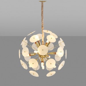 Loft Industry Modern - Clear Disks Sphere