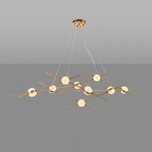 Loft Industry Modern - Cross Diamonds Chandelier