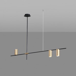 Loft Industry Modern - Cross X Lines Chandelier
