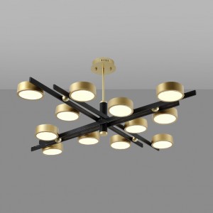 Loft Industry Modern - Cross-Cross Brass