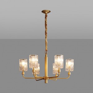 Loft Industry Modern - Gold Ice Chandelier