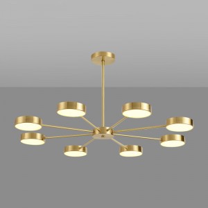 Loft Industry Modern - Line Disks V2 Chandelier