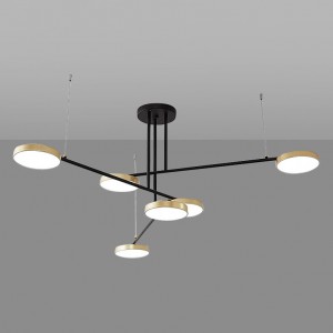 Loft Industry Modern - Line Disks V3 Chandelier