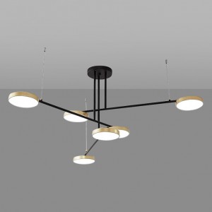 Loft Industry Modern - Line Disks V3 Chandelier