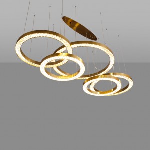 Loft Industry Modern - Rings Chandelier