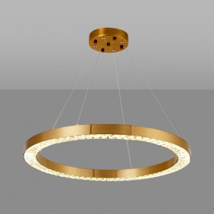 Loft Industry Modern - Rings Single Chandelier