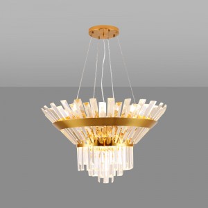 Loft Industry Modern - Robo3 Glass Chandelier