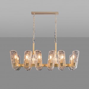 Loft Industry Modern - Scoop Line Chandelier
