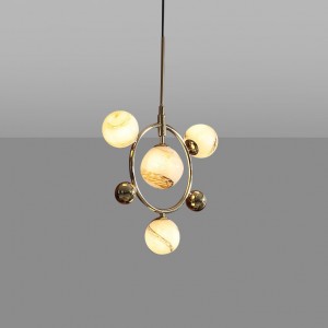 Loft Industry Modern - Space Gold Pendant