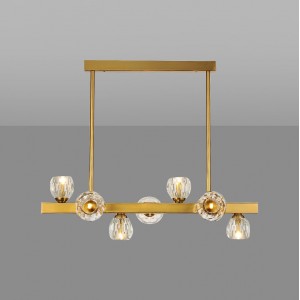 Loft Industry Modern - Stick Diamonds Chandelier