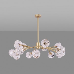 Loft Industry Modern - Boulle Pink Chandelier