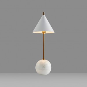Loft Industry Modern - Circle Marble Table