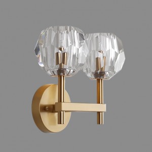 Loft Industry Modern -  Boule De Cristal Double Sconce