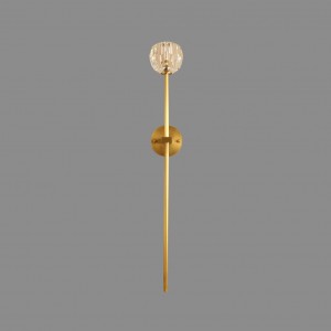 Loft Industry Modern - Boule De Cristal Long Sconce