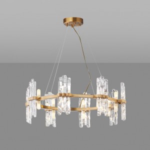 Loft Industry Modern - Circle Ice Chandelier2
