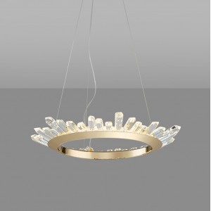 Loft Industry Modern - Crystall Sun Chandelier3