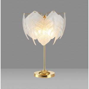 Loft Industry Modern - Glass Feathers Table