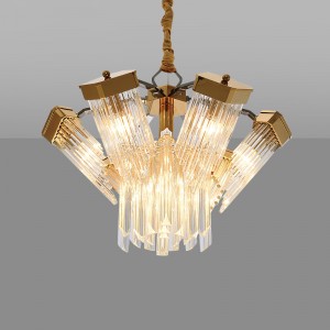 Loft Industry Modern - Robo2 Glass Chandelier