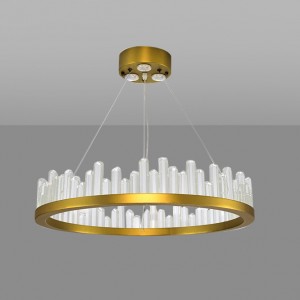 Loft Industry Modern - Stalactite Circle Chandelier