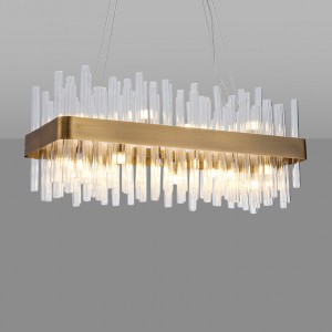 Ritz - Million XL Tubes Square Chandelier