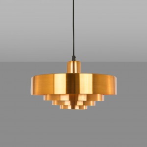 Fog & Mørup - Copper Roulet Pendant by Jo Hammerborg