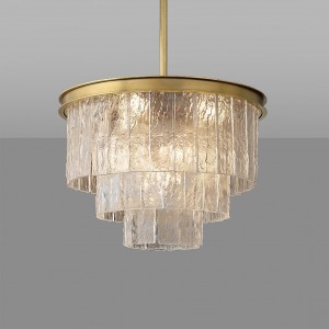 Restoration Hardware - Glacé 3-Tier Round Chandelier
