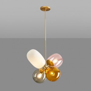 West Elm - Modern Balloon Glass Chandelier